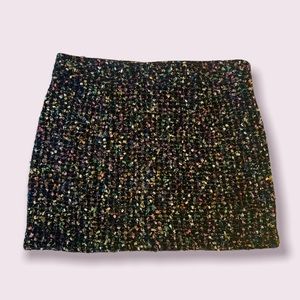 Tweed Mini Skirt